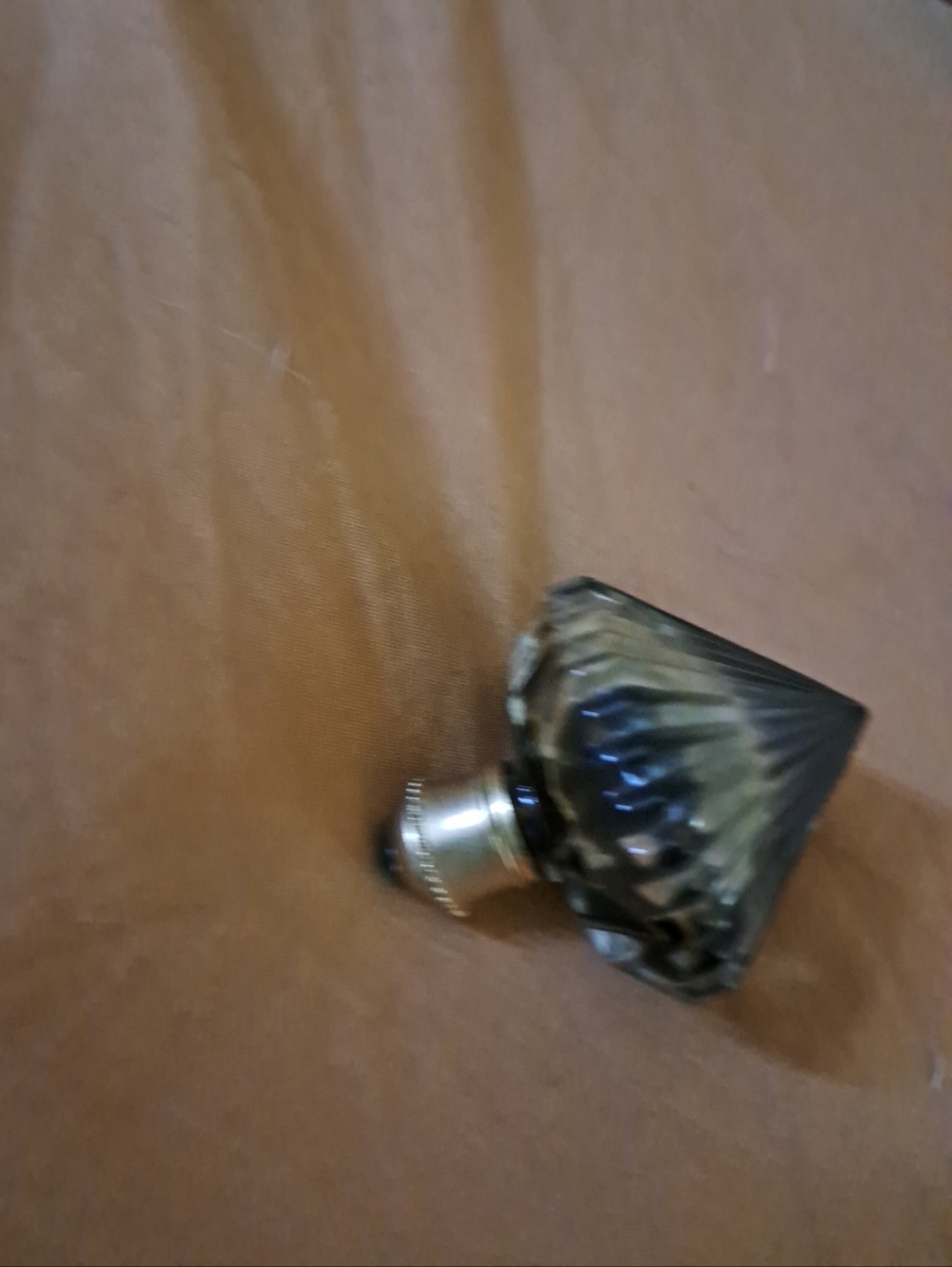 Faberge Grace De Monaco Perfume with Green Jewel Top - Miniature Bottle